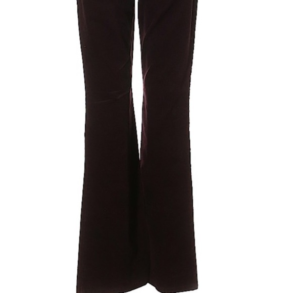 J Crew Cords Dark Purple Size 4 - Picture 2 of 3